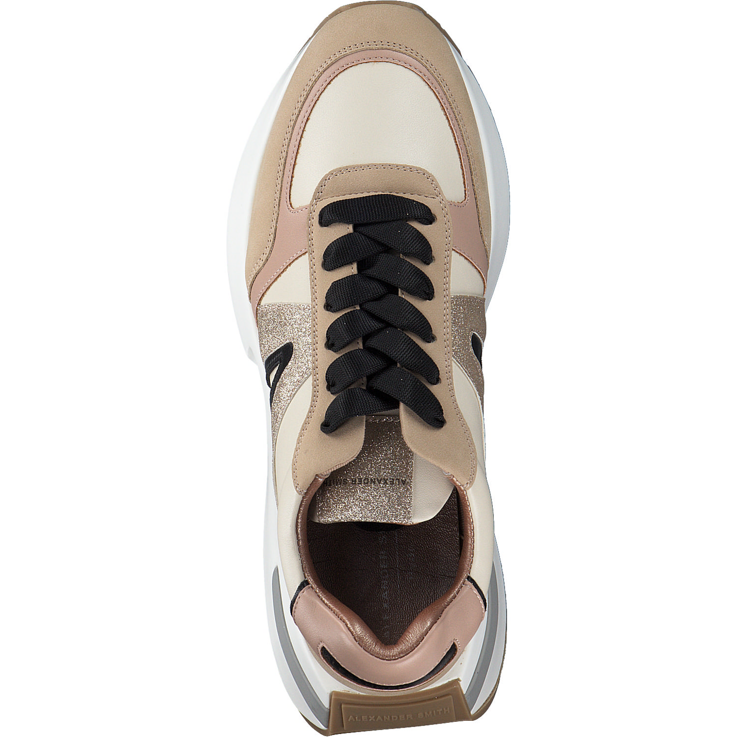 Alexander Smith Hyde AY S1D, Schnürschuhe, Damen, Beige