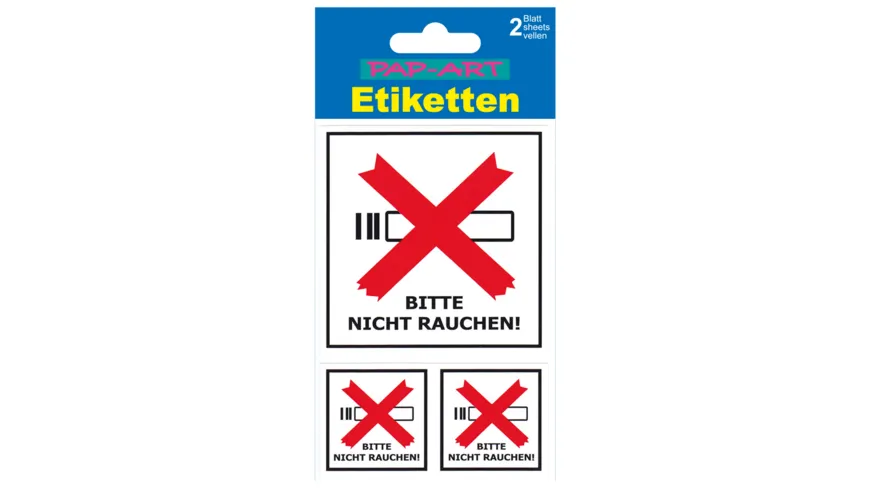 PAP-ART Hinweis-Etiketten 