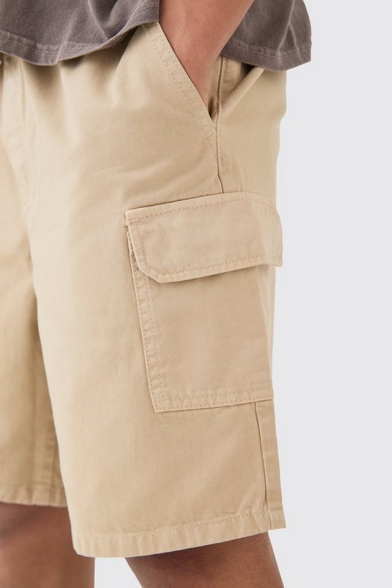 Lockere Cargo-Shorts