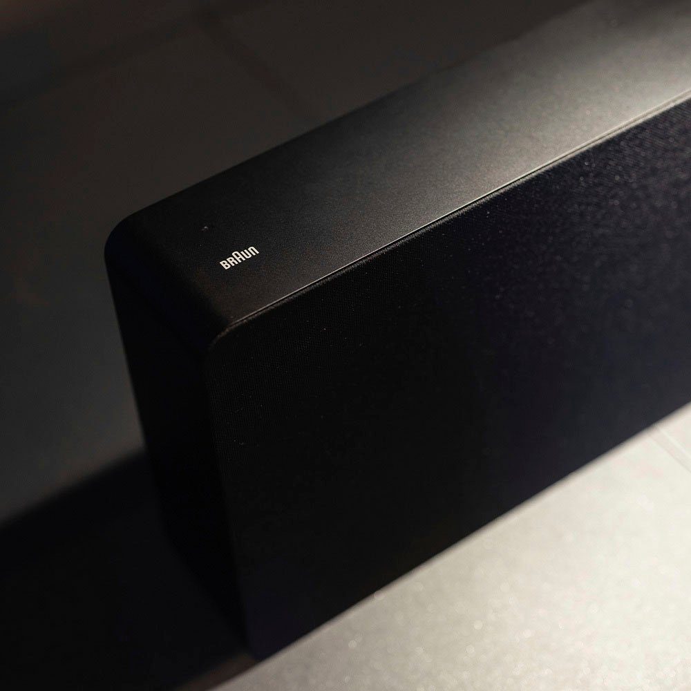 Braun LE01 Lautsprecher (Bluetooth, WLAN, mit Sprachsteuerung)