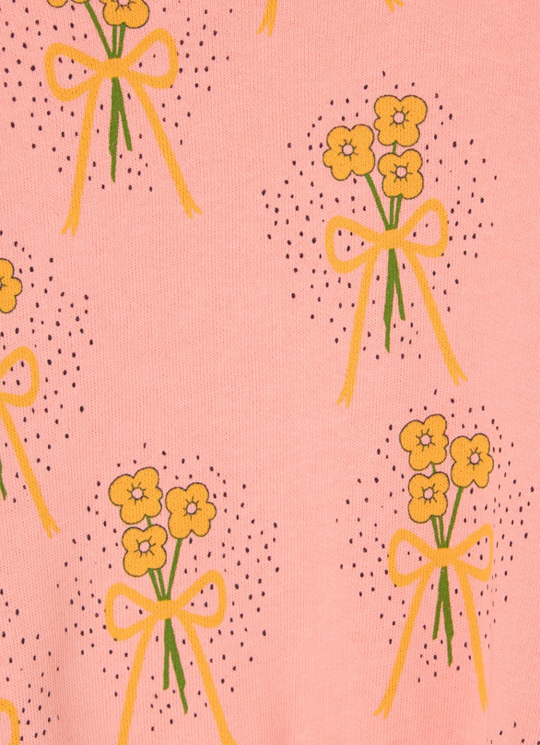 Mini Rodini megztinis „Winter Flowers“ iš ekologiškos medvilnės