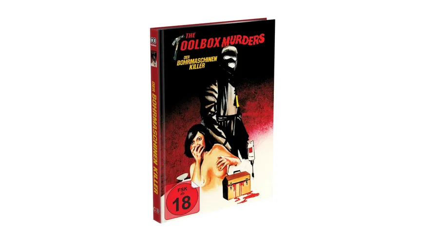 DER BOHRMASCHINENKILLER - 3-Disc Mediabook Cover D (4K UHD + Blu-ray + DVD) Limited 250 Edition - Uncut