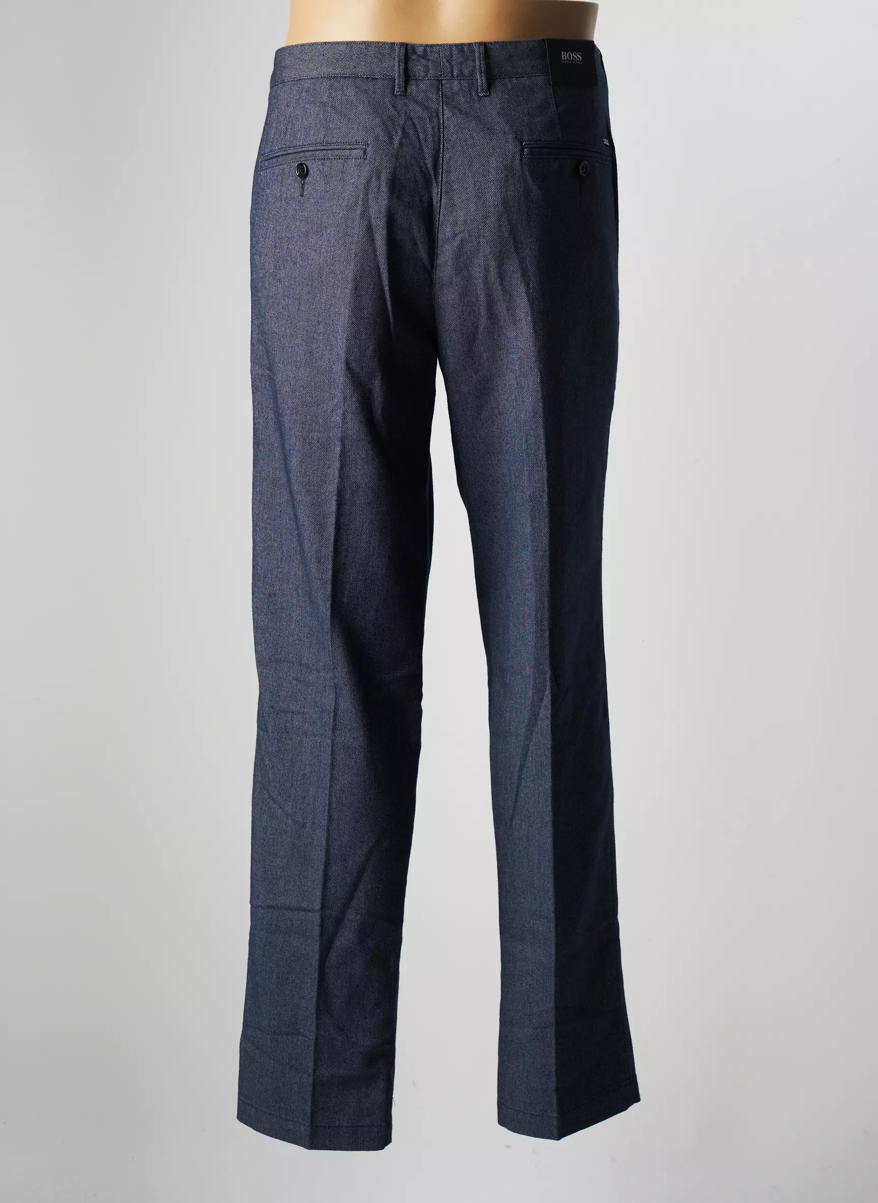 Hugo Boss Pantalons Droits Homme couleur bleu