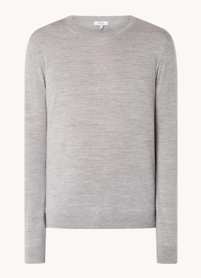 Reiss Wessex fine-knit wool pullover