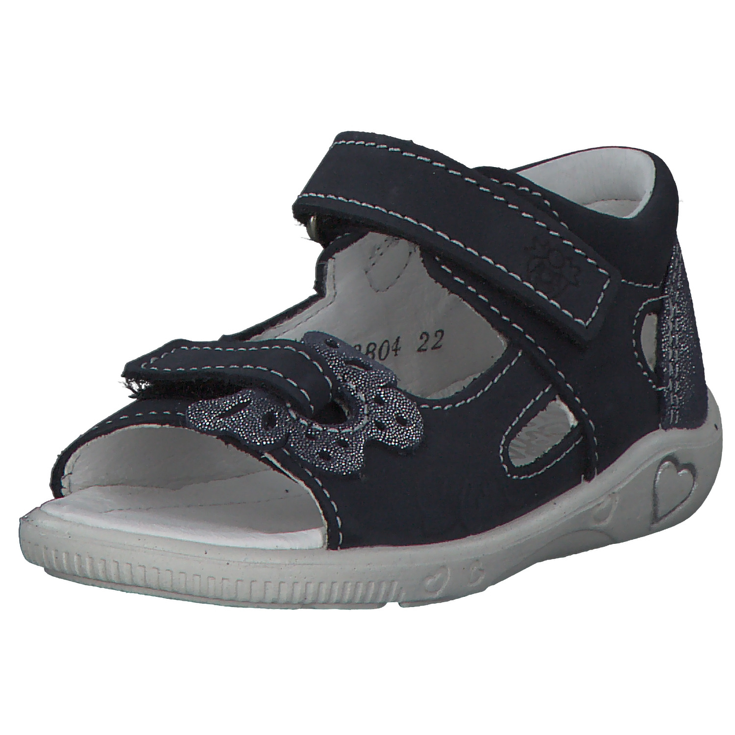 Ricosta Silvi 2200102, Lauflernschuhe, Kinder, Schwarz