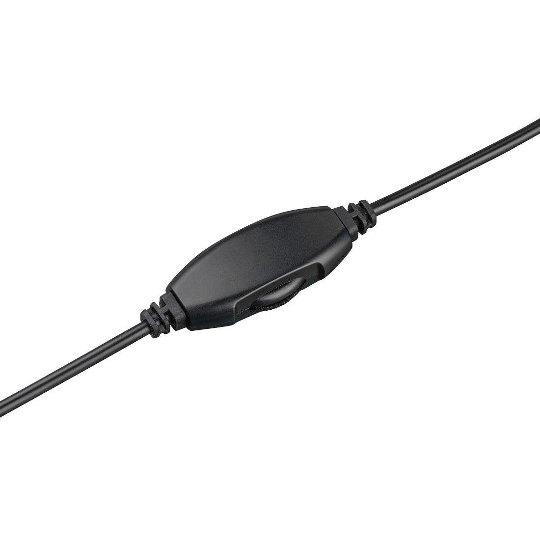 Thomson TV HiFi Kopfhörer Over Ear, Lautstärke regelbar, extra langes Kabel Over-Ear-Kopfhörer (Schwarz)