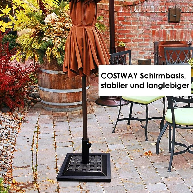 Costway COSTWAY Sonnenschirmständer Marktschirmständer