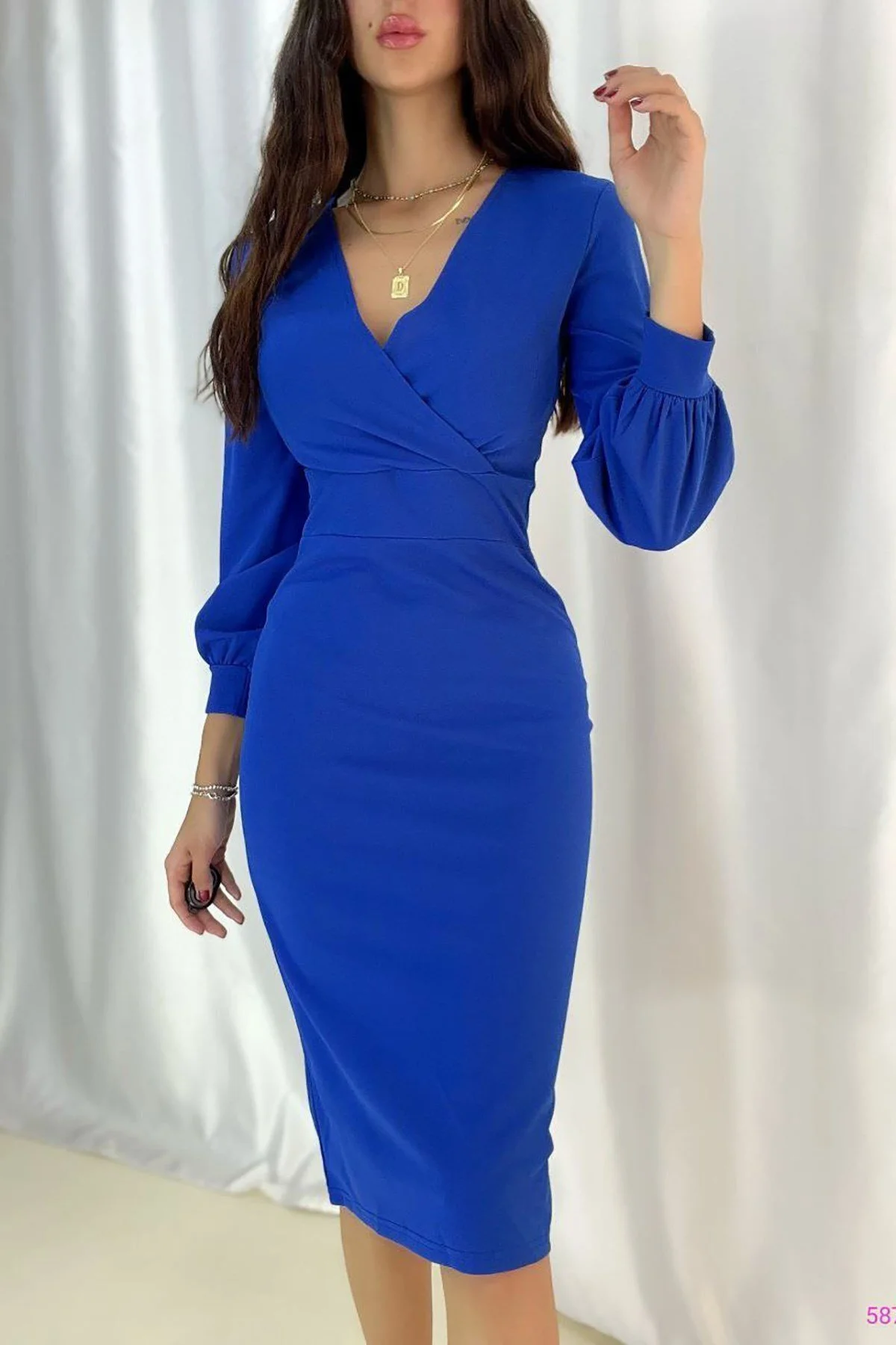 Deafox  Kleid - Dunkelblau - A-Linie