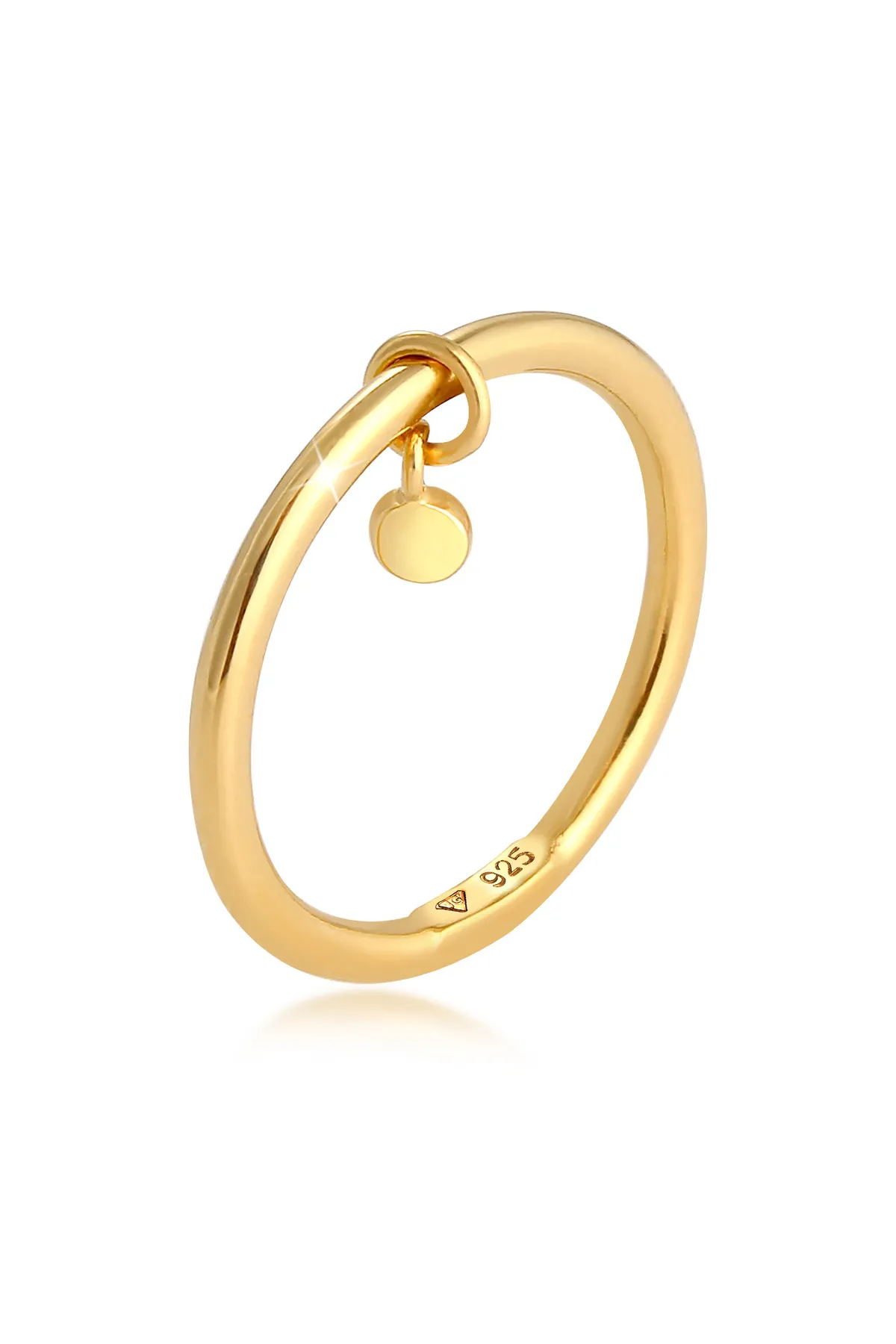 ELLI  Ring - Goldfarben - Ohne Stein