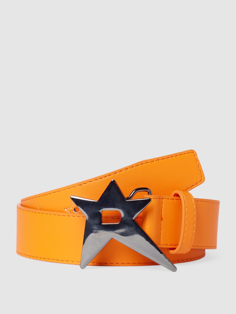 Gürtel mit Pinschließe in orange