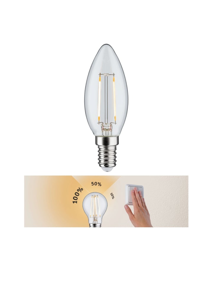 paulmann Filament 230V LED Kerze F günstig kaufen onesize