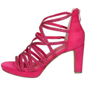 Marco Tozzi Schaftsandale in pink