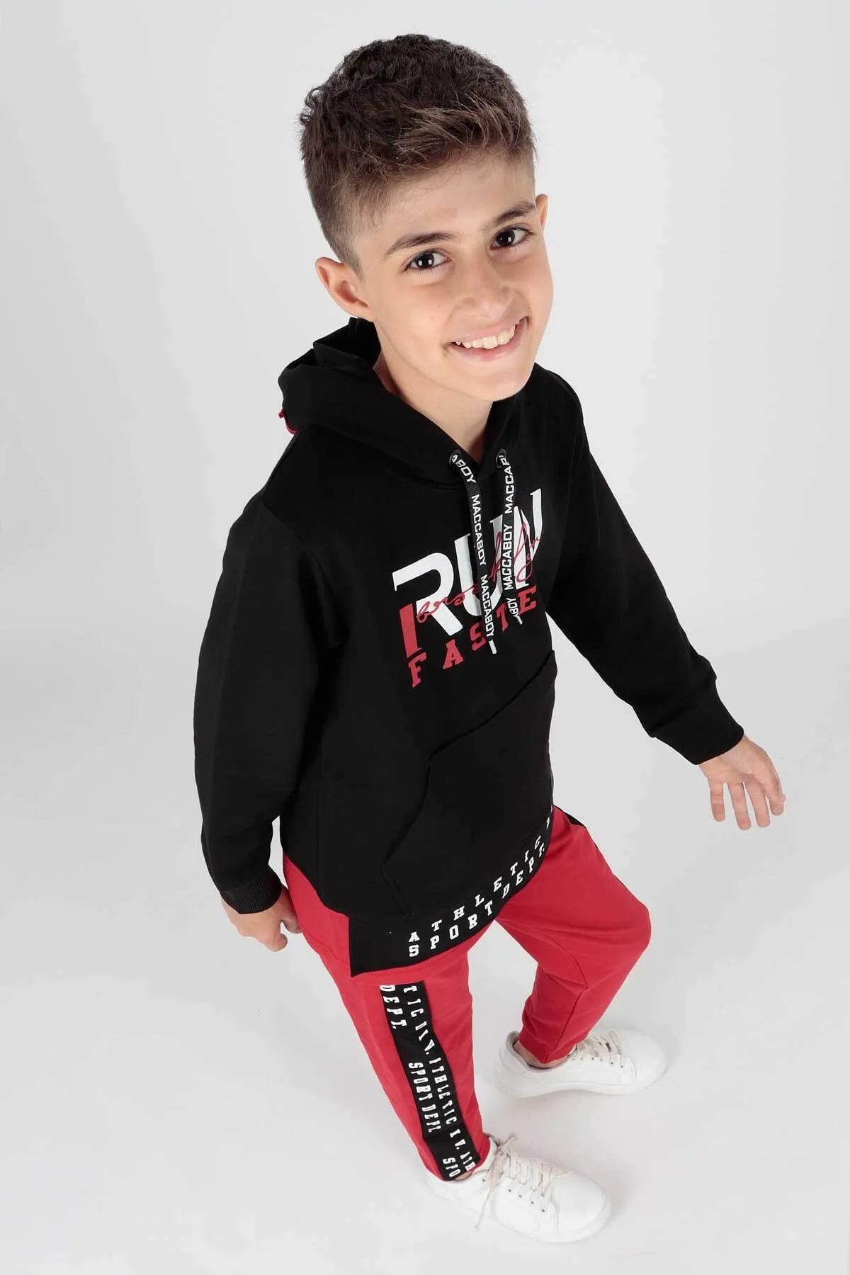 AHENGİM  Kinder Ak15025 Run bedruckter Herrenanzug