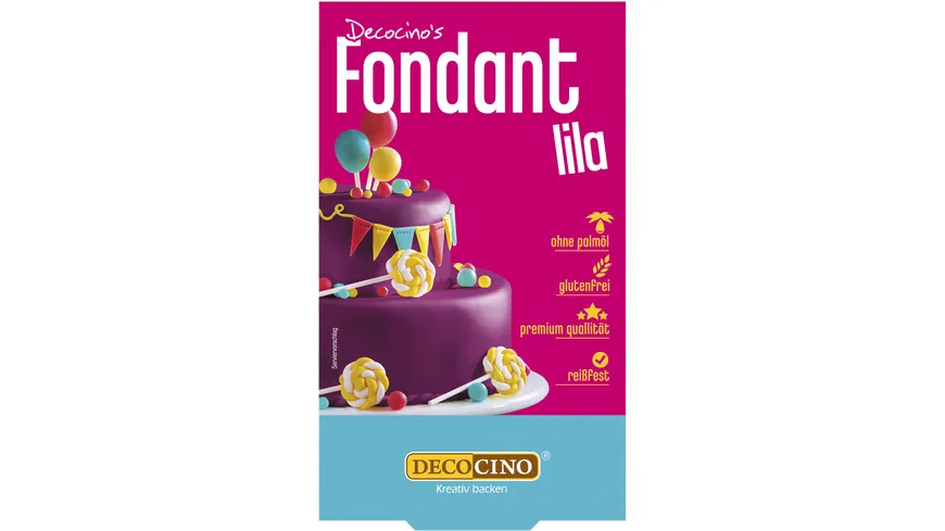 DECOCINO Fondant Lila
