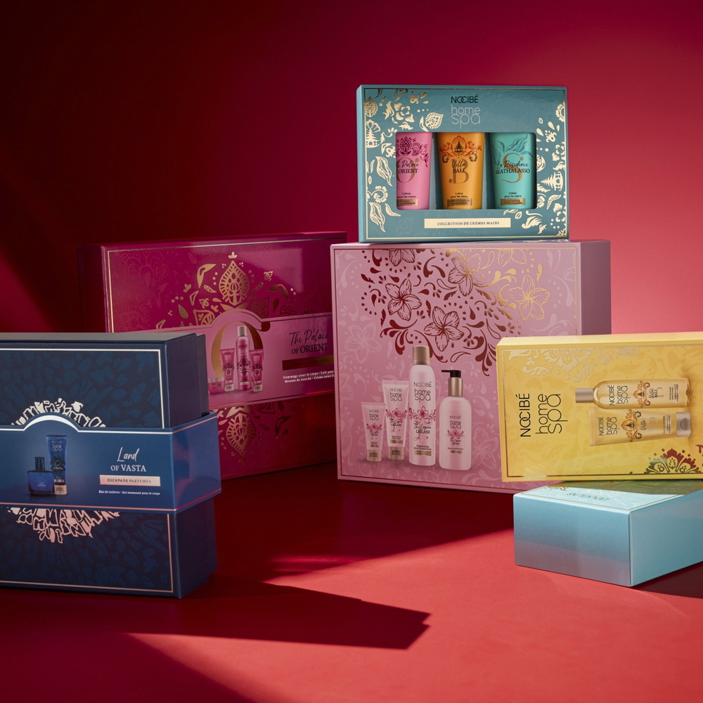 Nocibé Home Spa - Coffret Harmony of Ayurveda Parenthèse Bien-être Lait corps & mousse de douche