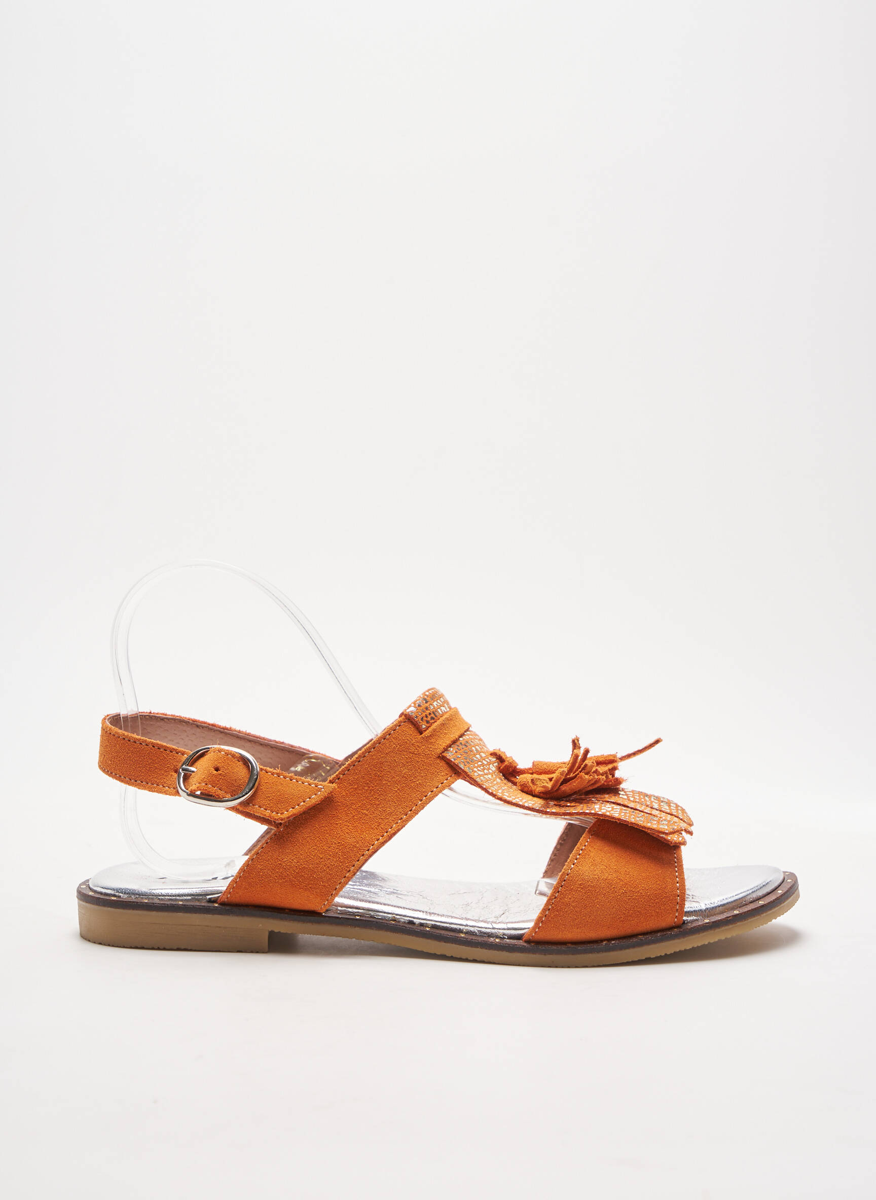 Myma Sandales Nu Pieds Femme couleur orange