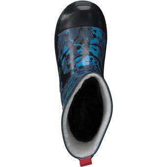 Spiderman Gummistiefel in schwarz