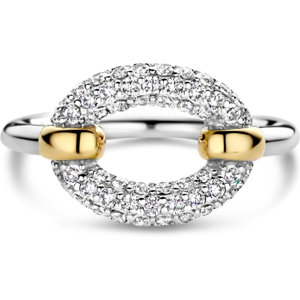 TI SENTO - Milano Bague pour femme 925 Argent bicolore Bague