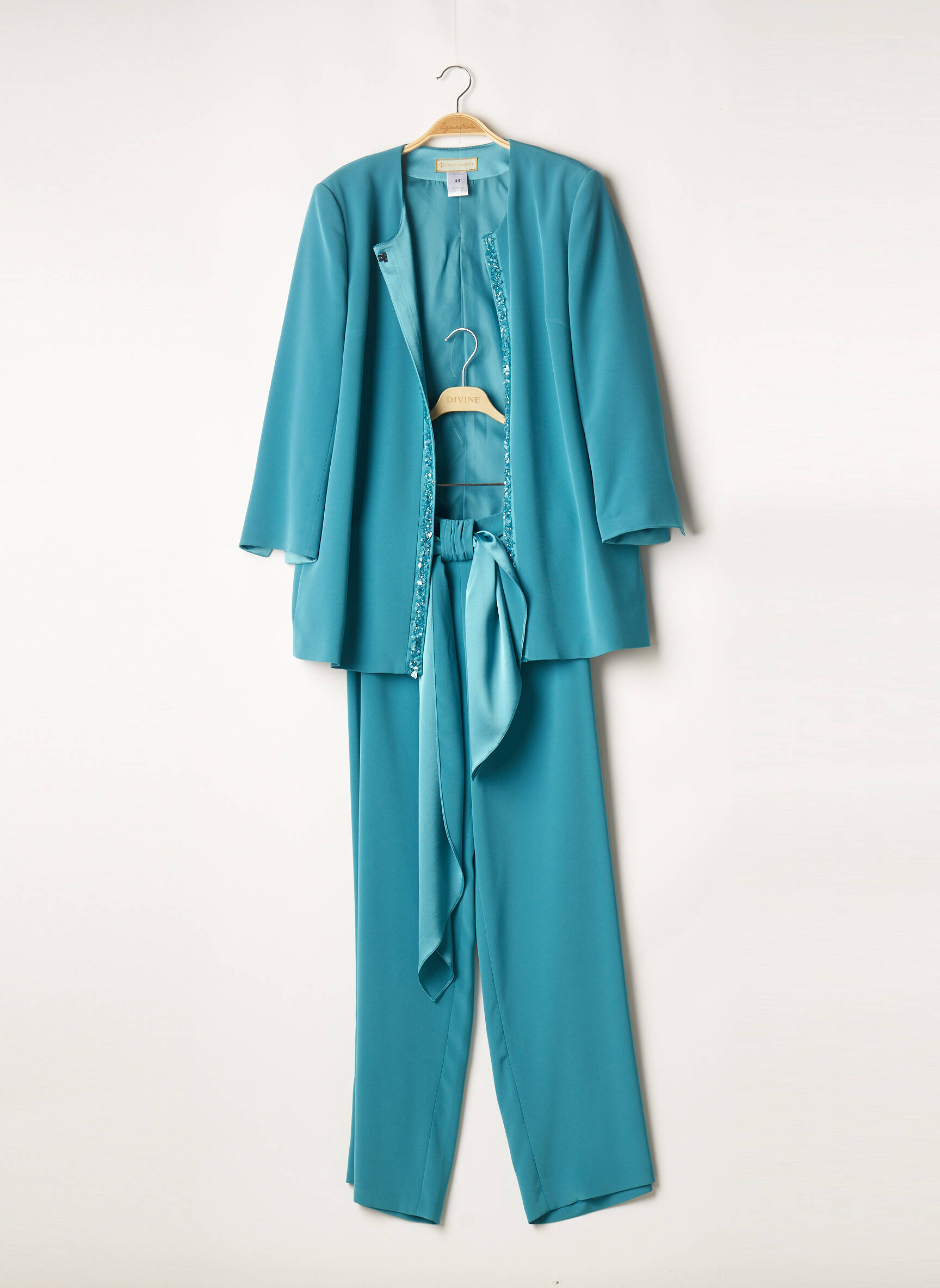 Paule Vasseur Ensembles Pantalon Femme couleur bleu