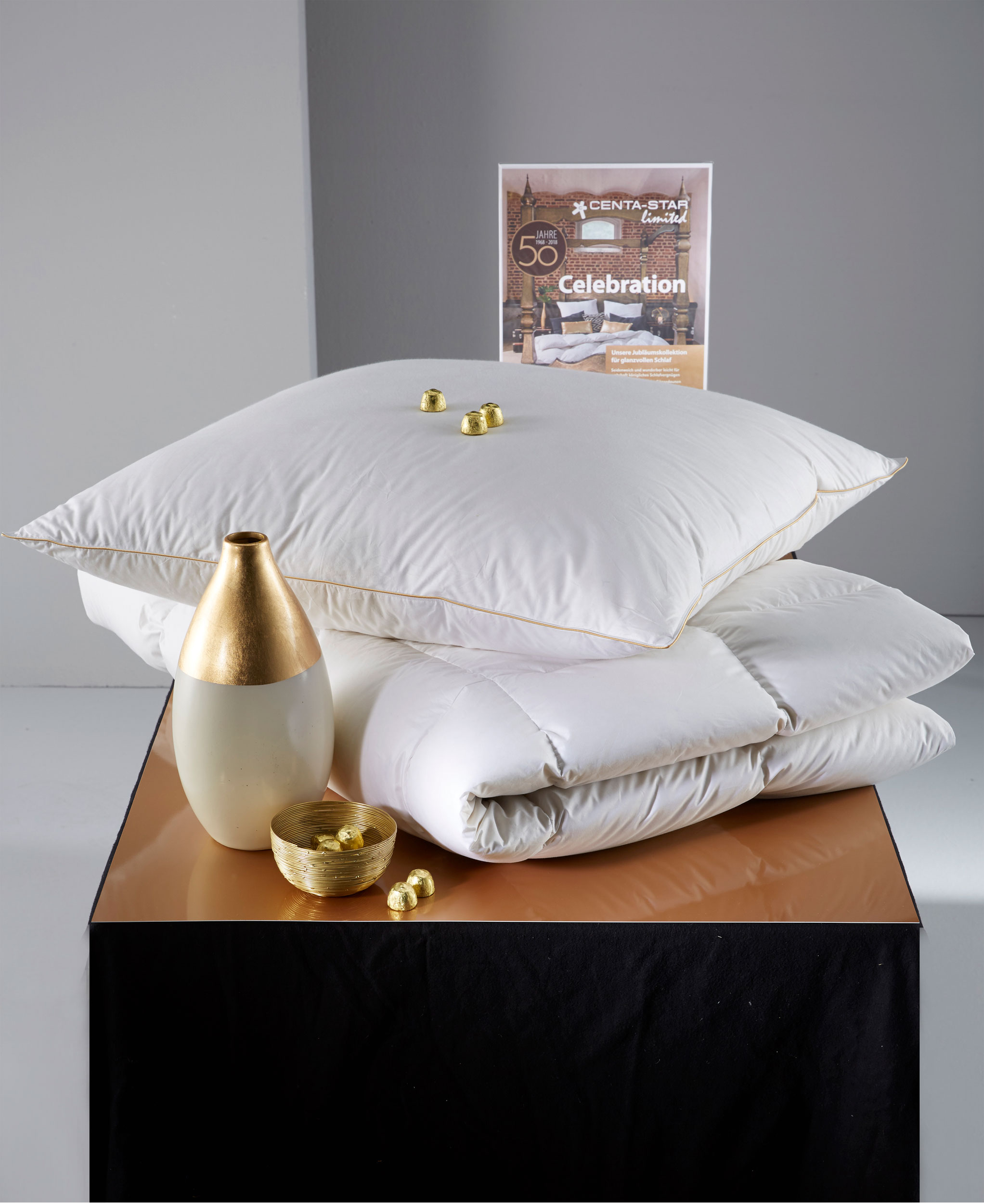 CENTA-STARDaunen-Kassettenbett 1020g
