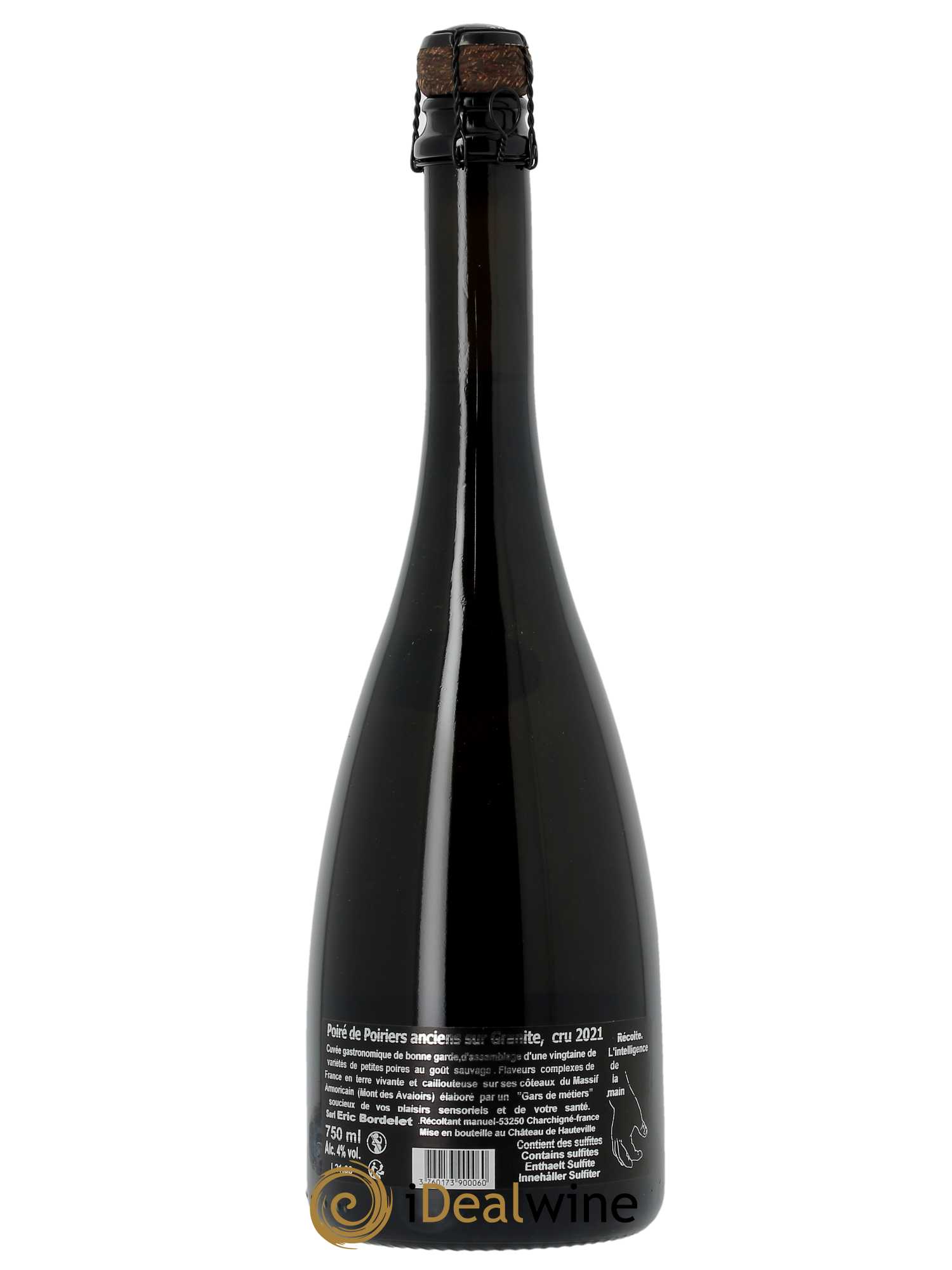Mayenne Poiré Granit Eric Bordelet  2021 - Lot de 1 Bouteille