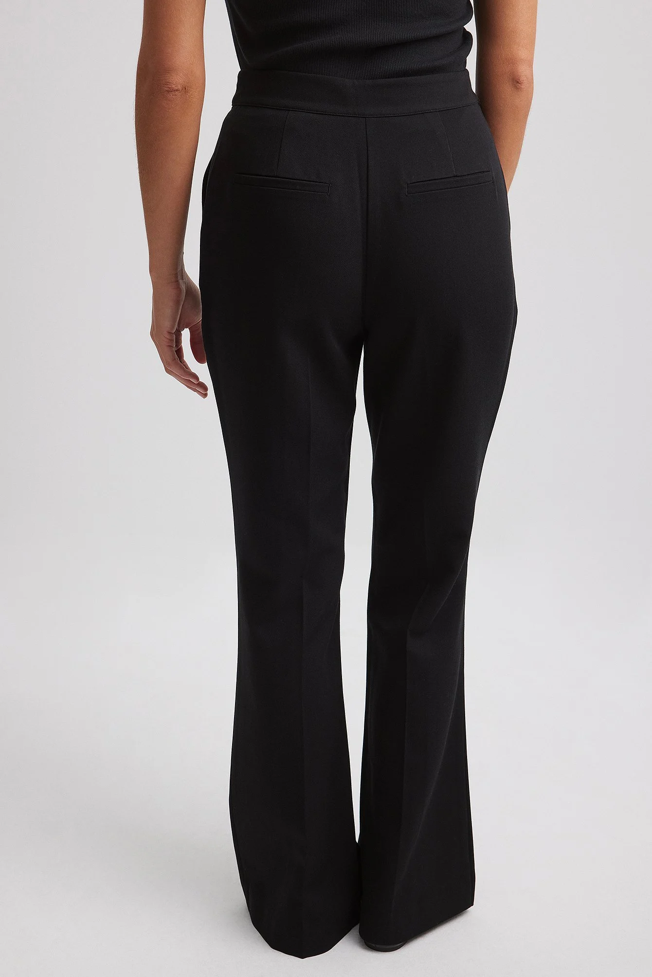 Schlaghose mit hoher Taille