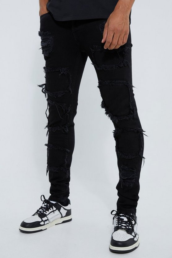 Zerrissene Skinny Jeans