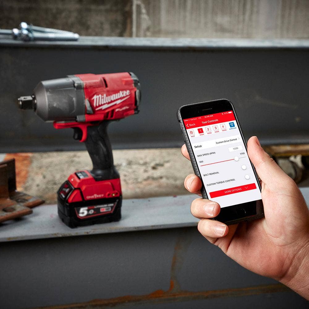 Conjunto de Chaves de Impacto de Alto Torque MILWAUKEE FUEL™ ONE-KEY™ 18V 3/4