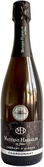 2020 Chardonnay Crémant d'Alsace AOP extra brut - Domaine MATERNE HAEGELIN et filles
