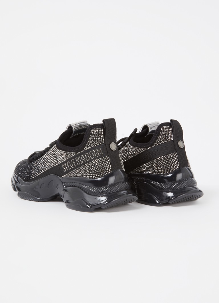 Zapatillas Steve Madden Mysteria împodobite cu pedrería.