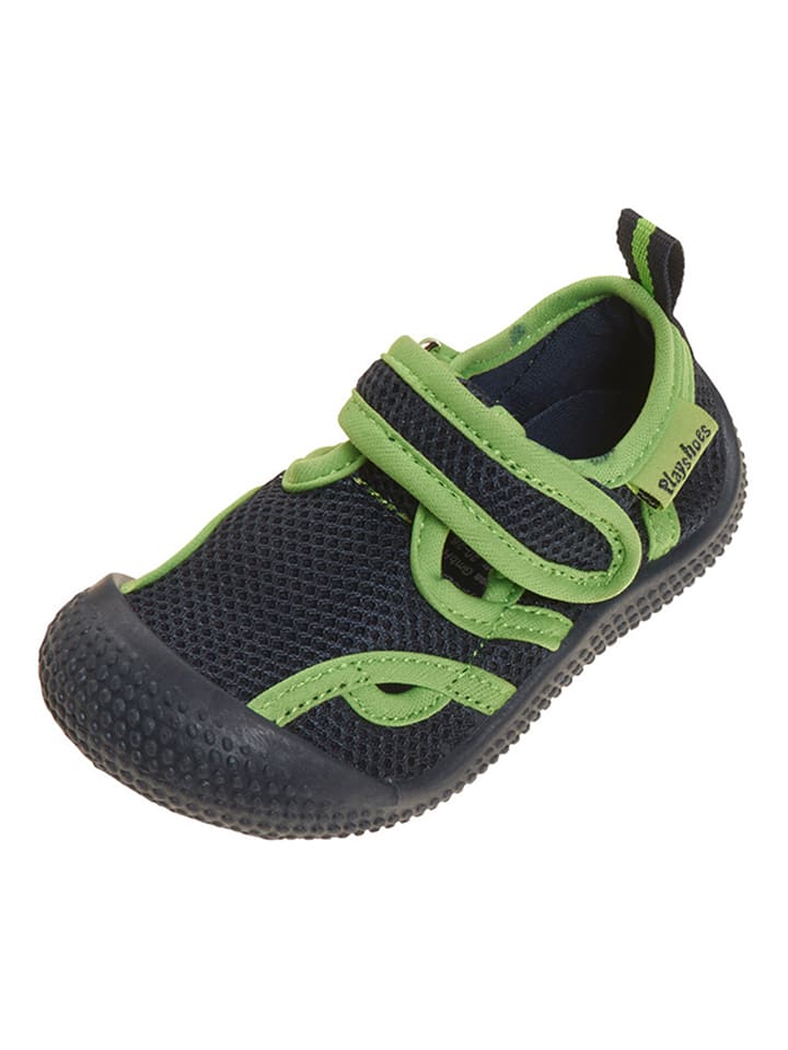 Playshoes Badeschuhe in Dunkelblau/ Grün günstig kaufen
