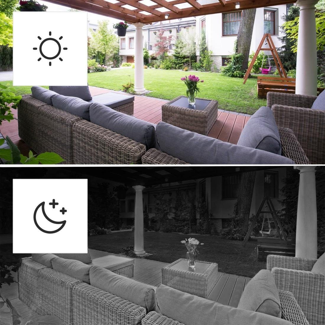 Hama WLAN Kamera Outdoor (App, Solar, Nachtsicht, Bewegungsmelder, Live) Smart Home Kamera (Außenbereich, Innenbereich)