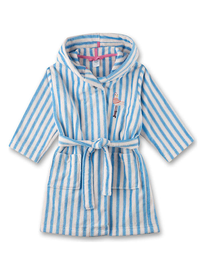 Sanetta Bademantel in Hellblau günstig kaufen