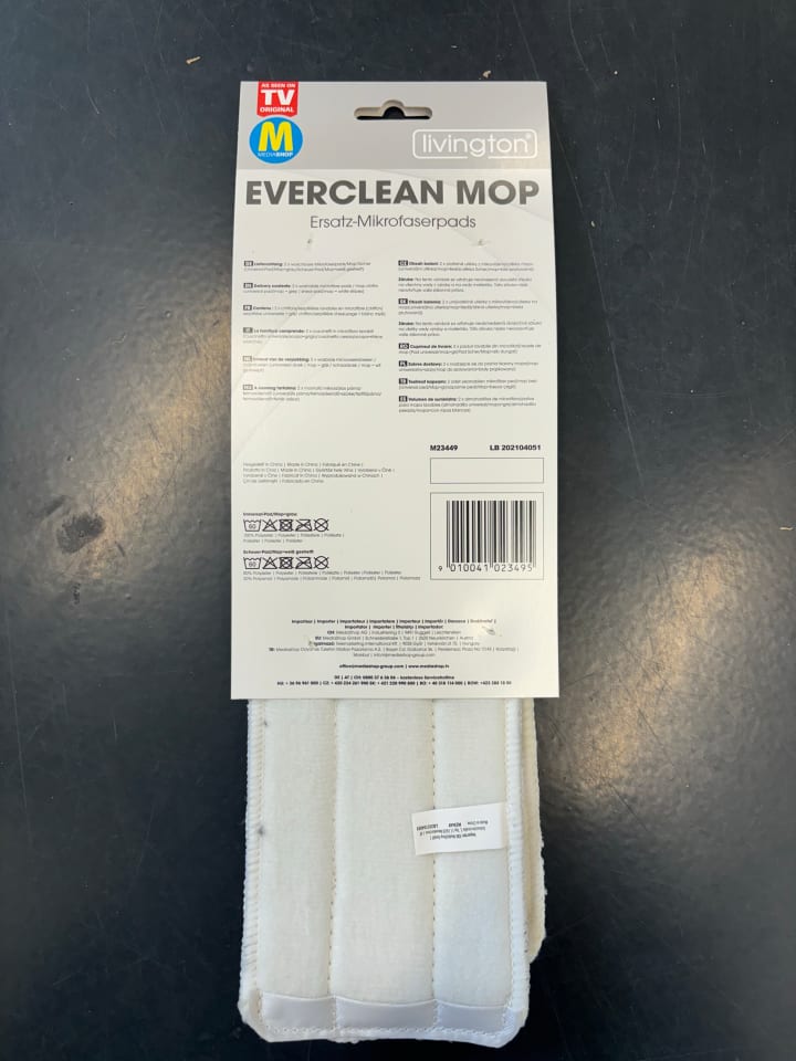 Livington Mop Everclean Mop Ersatzpads in Ohne Farben günstig kaufen onesize