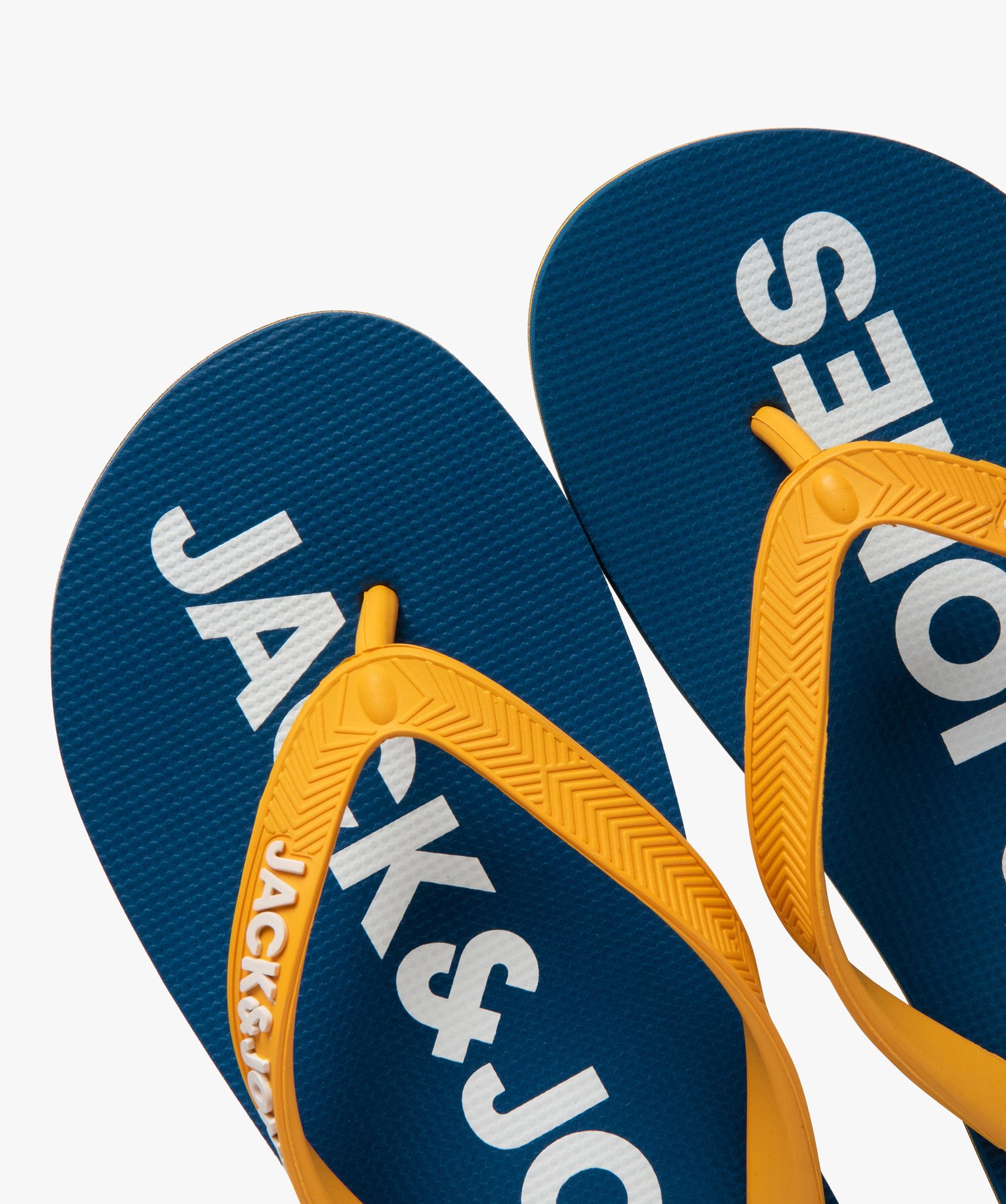 Tongs homme bicolores – Jack & Jones bleu | GEMO