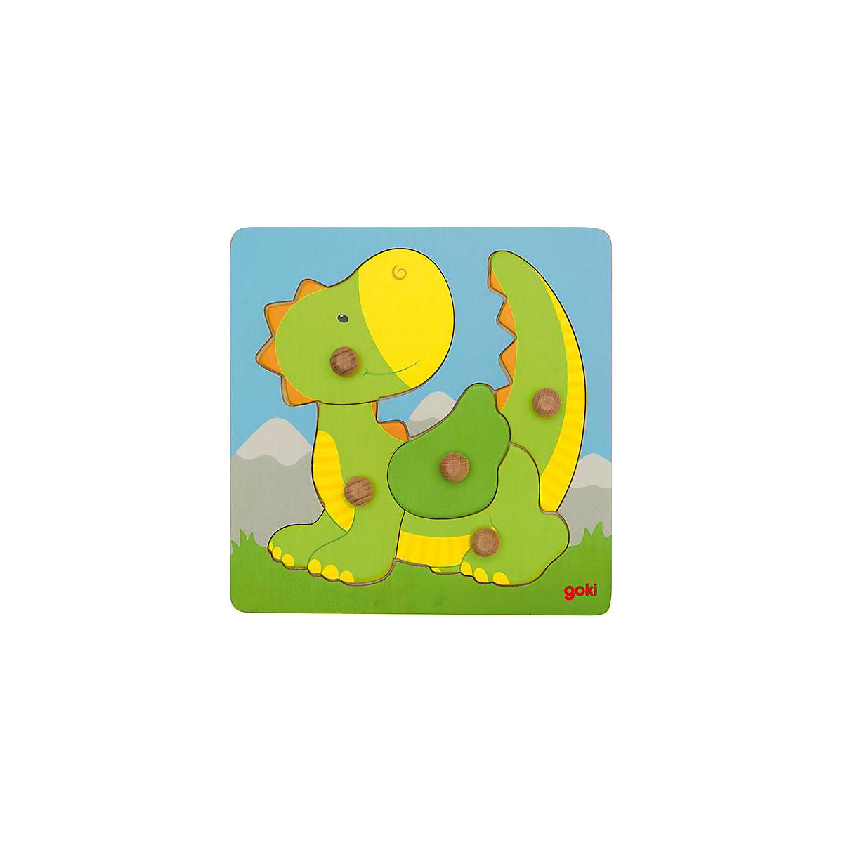 Steckpuzzle Drache