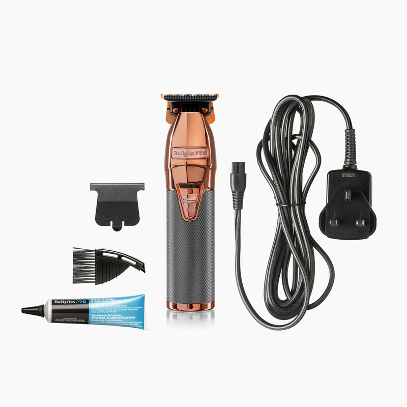 Cordless Rose Gold Super Motor Skeleton Trimmer