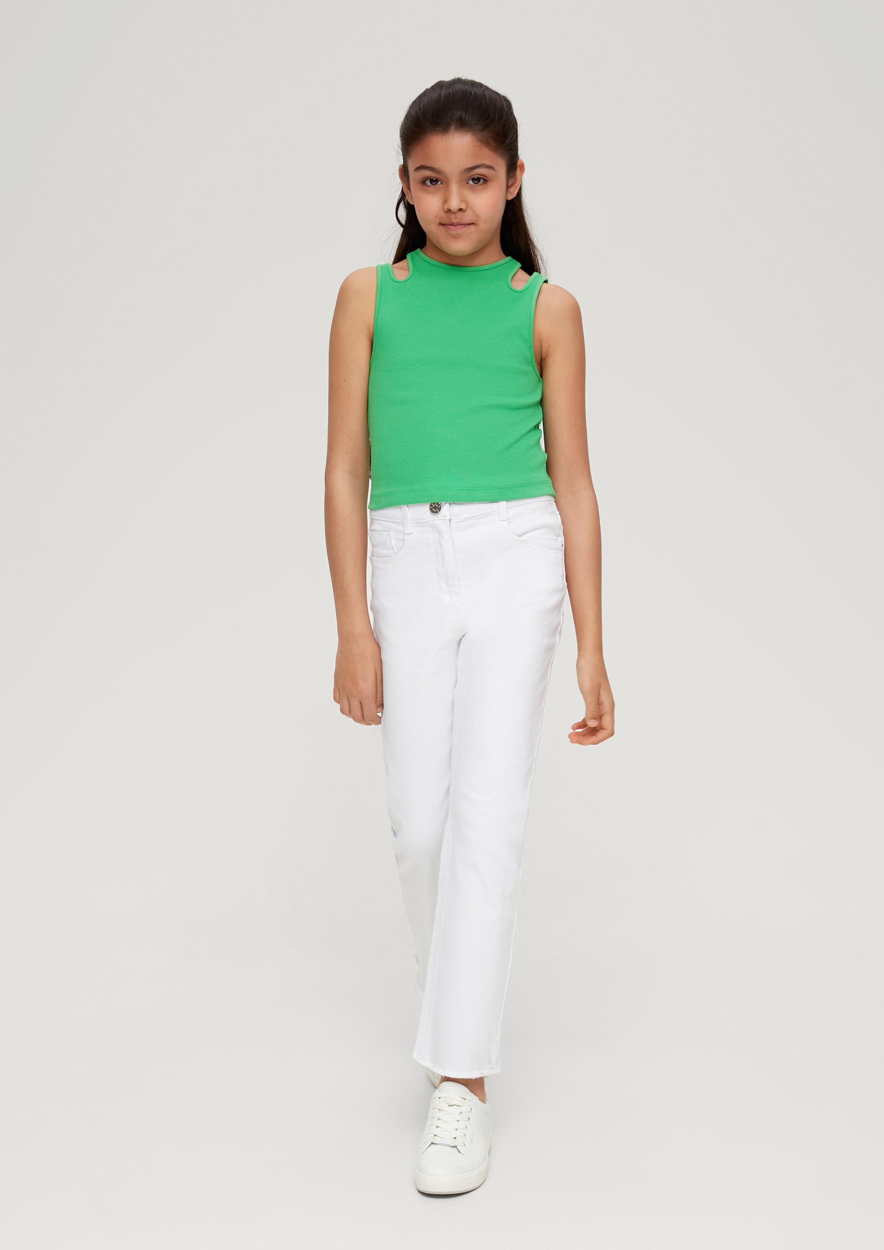 Tanktop mit Rippstruktur  2130420-7590