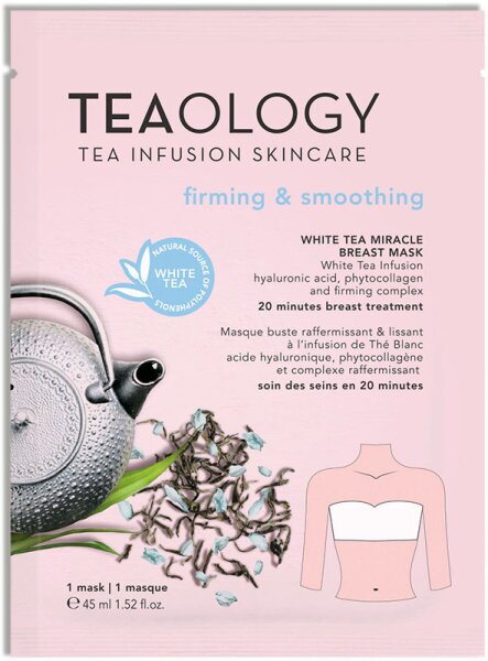 TEAOLOGY White Tea Miracle Breast Mask Tuchmaske