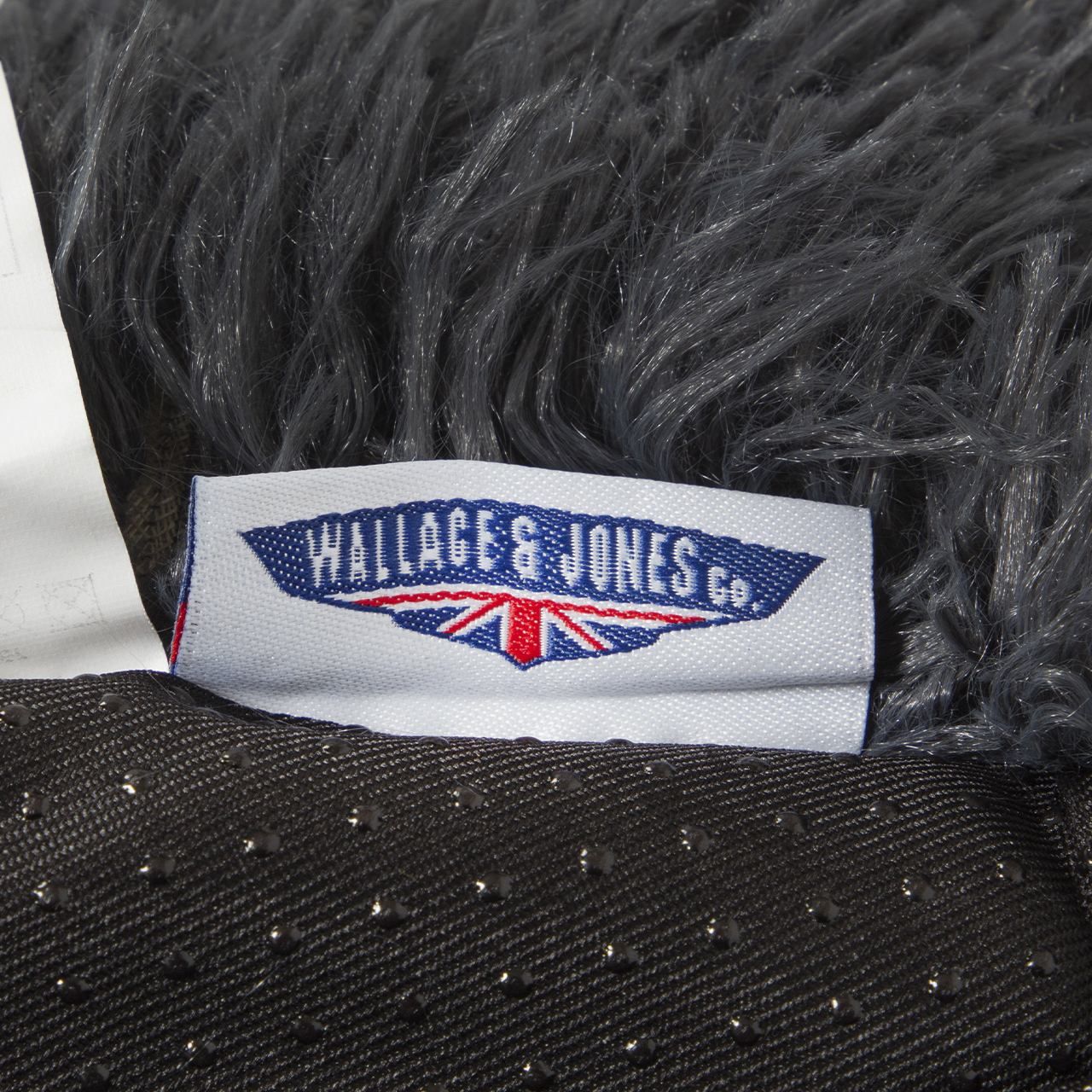 Wallace & Jones Hundebetten Wallace & Jones Plüschbett Sarnia M grau