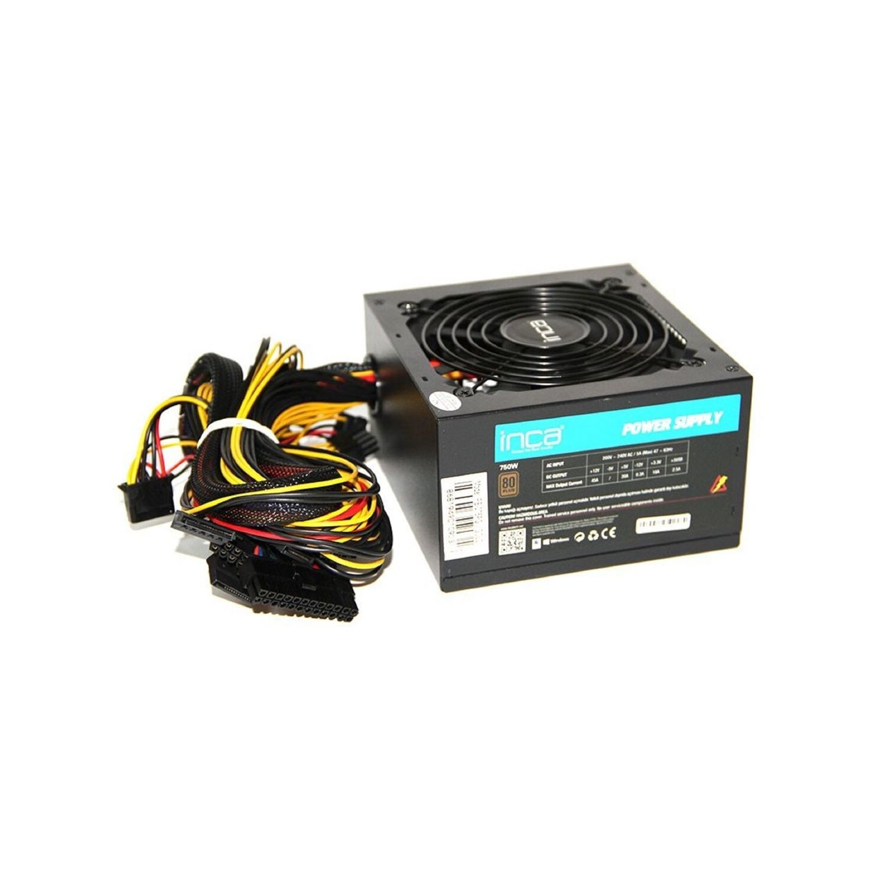 Inca IPS-750 80  BRONZE Netzteil für den PC 80 PLUS 750W Leistung