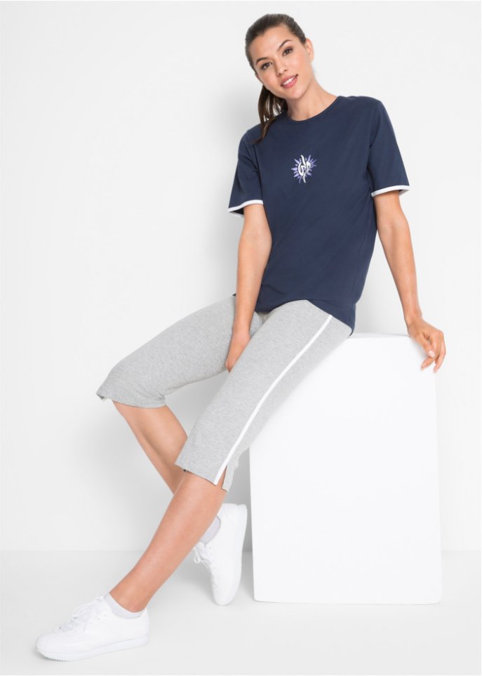 Sport Capri-Hose, Skinny (2er Pack)