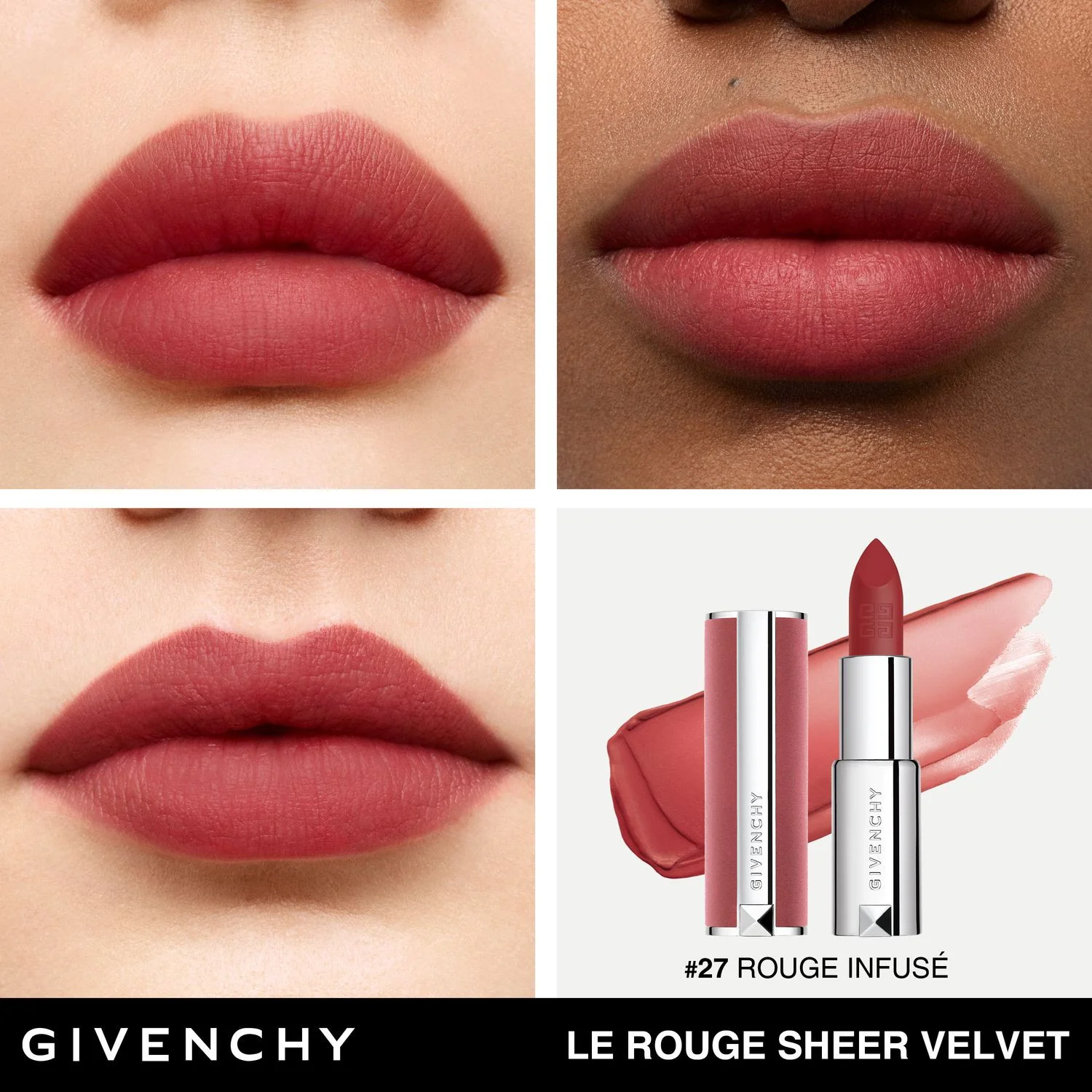 Labbra Le Rouge Sheer Velvet - Rossetto mat, Rossetto