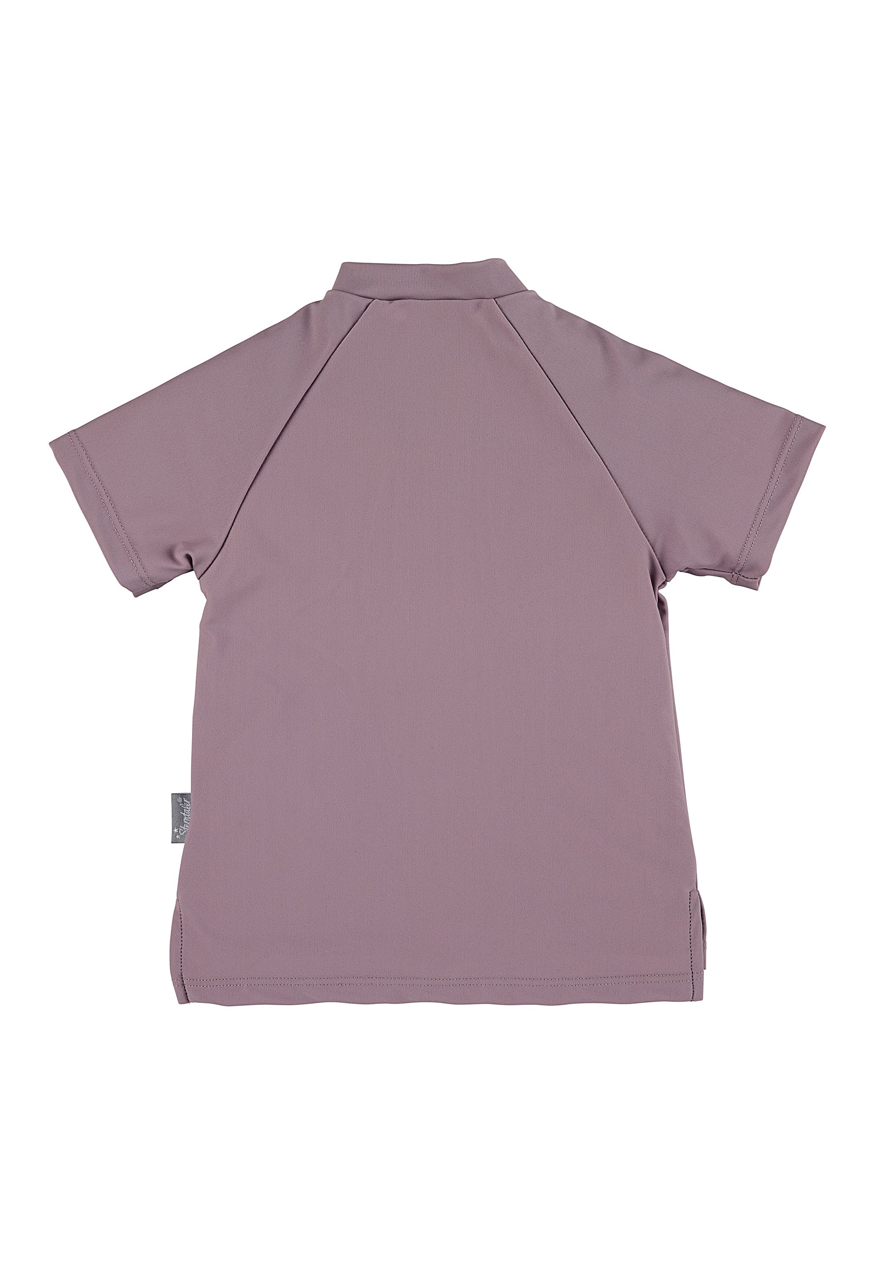 Kurzarm-Schwimmshirt uni in Marine, Blau, Magenta