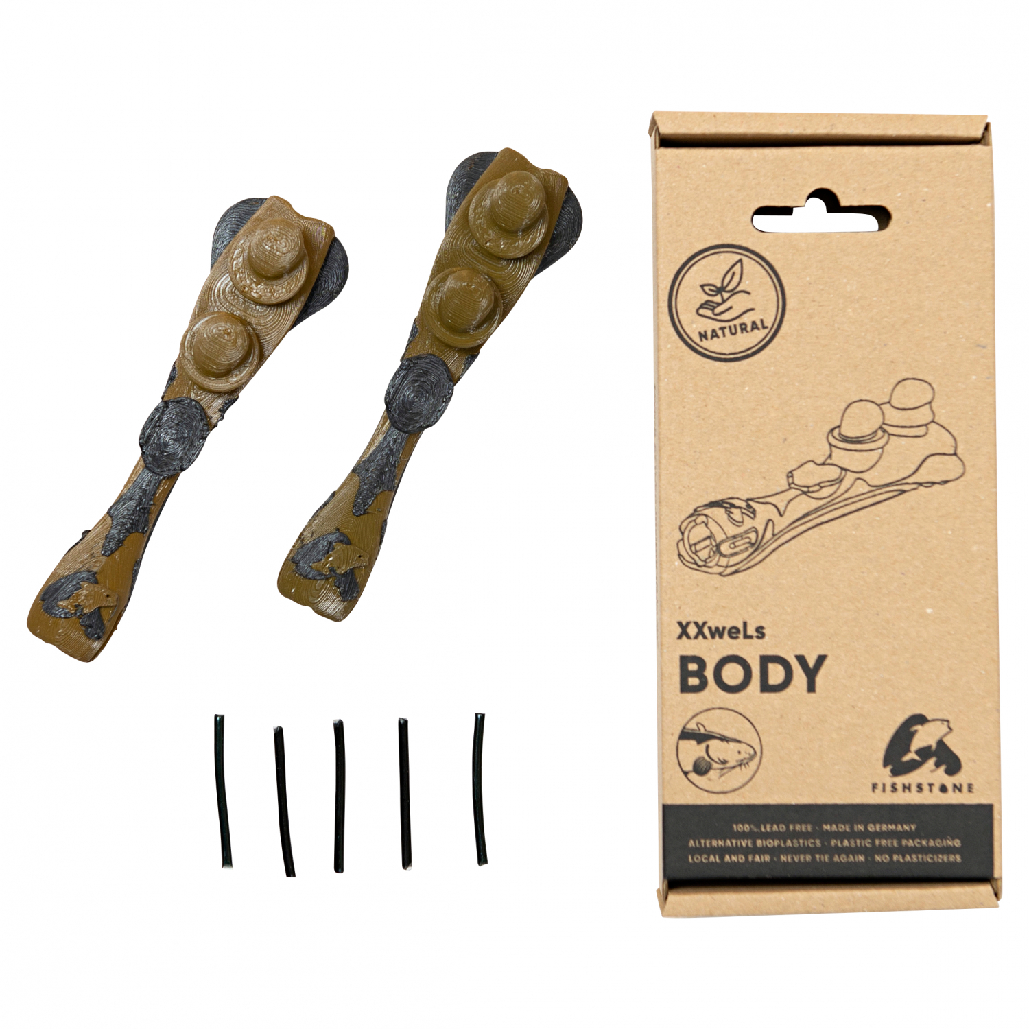FISHSTONE XXweLs Body (Einzelteil - sandy)