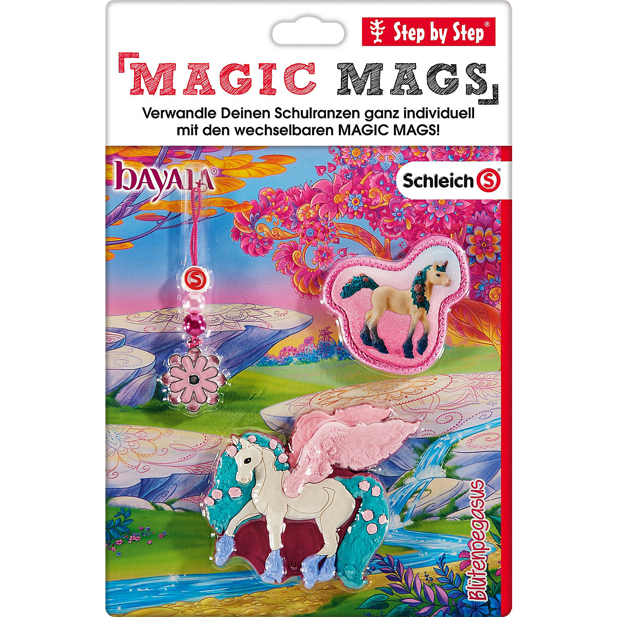 Schulranzenset SPACE Schleich, bayala® Blütenpegasus ltd. Edition, 5-tlg. (2023)