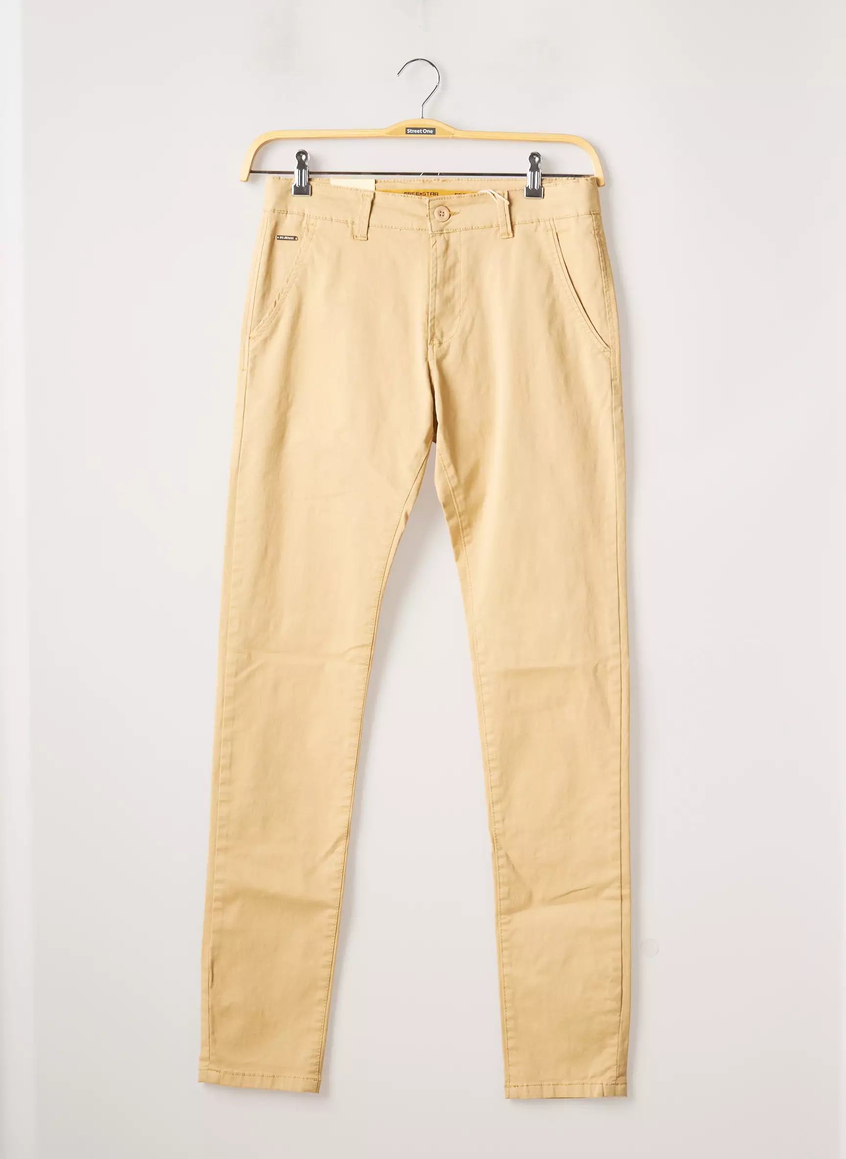 Free Star Pantalons Chino Garcon couleur beige