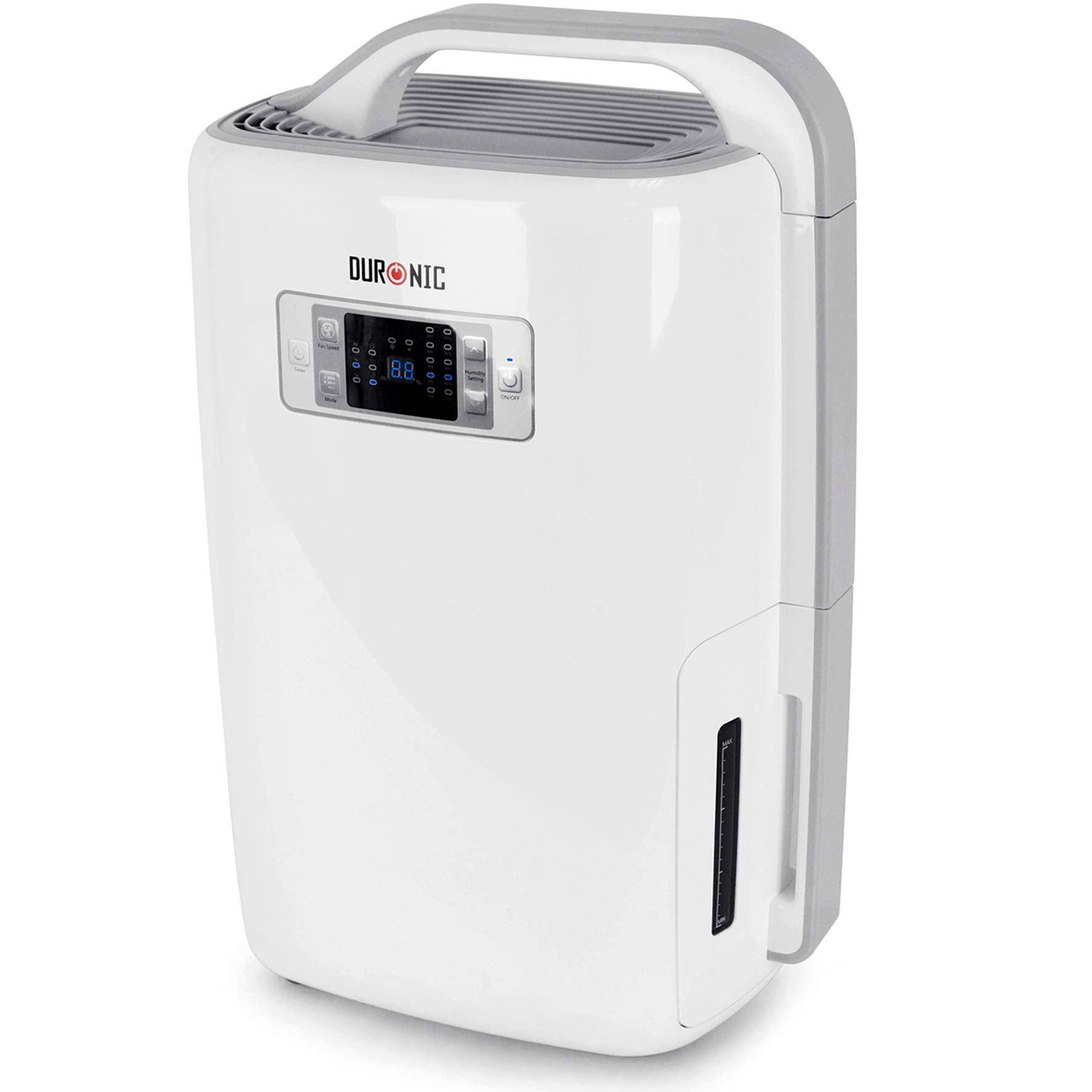 Duronic Luftentfeuchter, DH20 Luftentfeuchter, 20L/24h Dauerbetrieb, 330W, 4L
