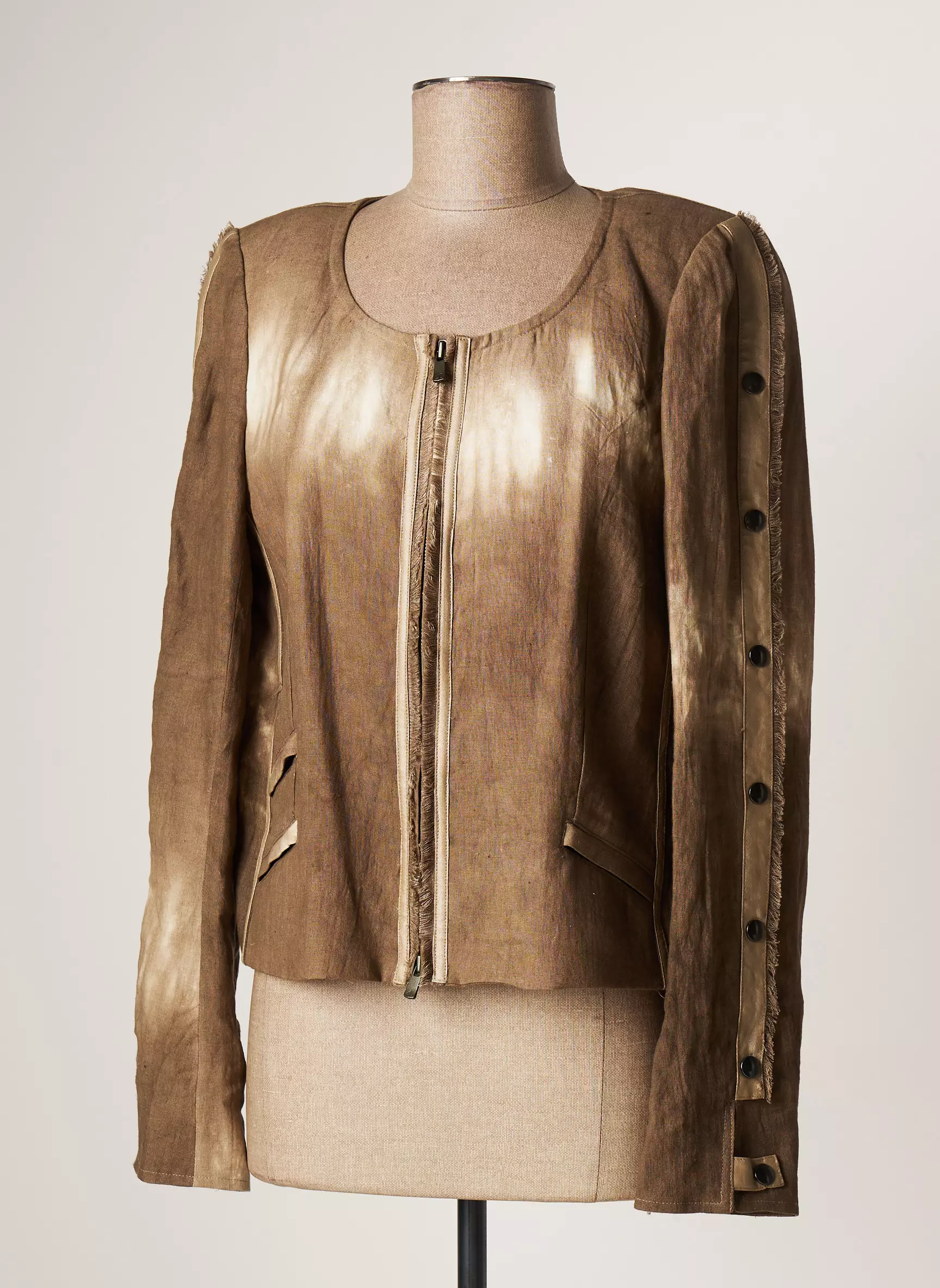 Lauren Vidal Vestechic Femme couleur marron