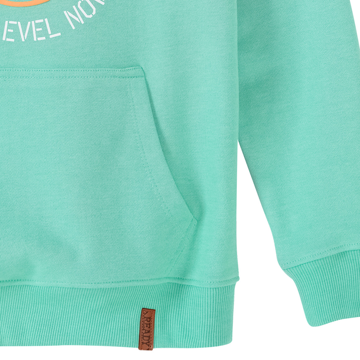 Jungen Hoodie mit gummiertem Print